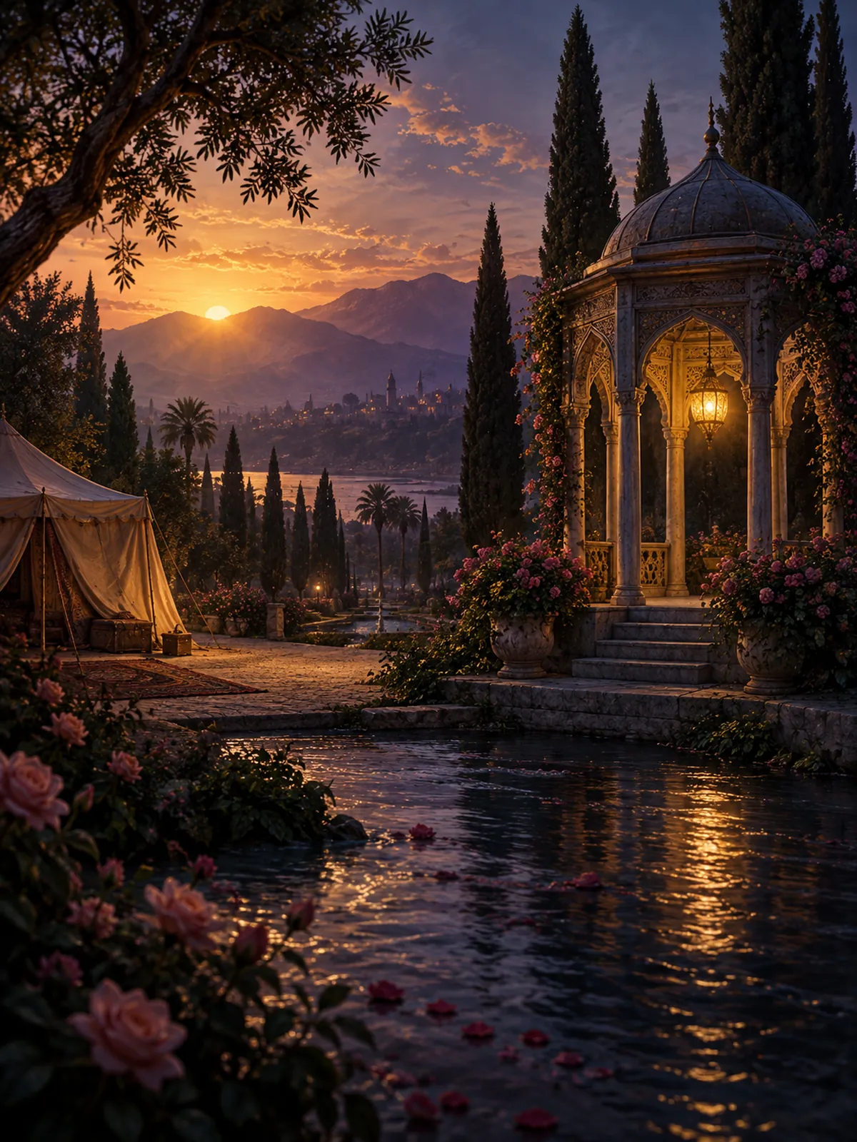 Illustration accompanying the bahá'í faith begins