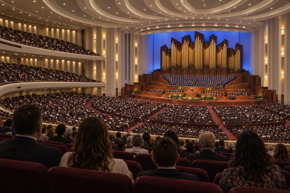 Conference Center interior from the balcony