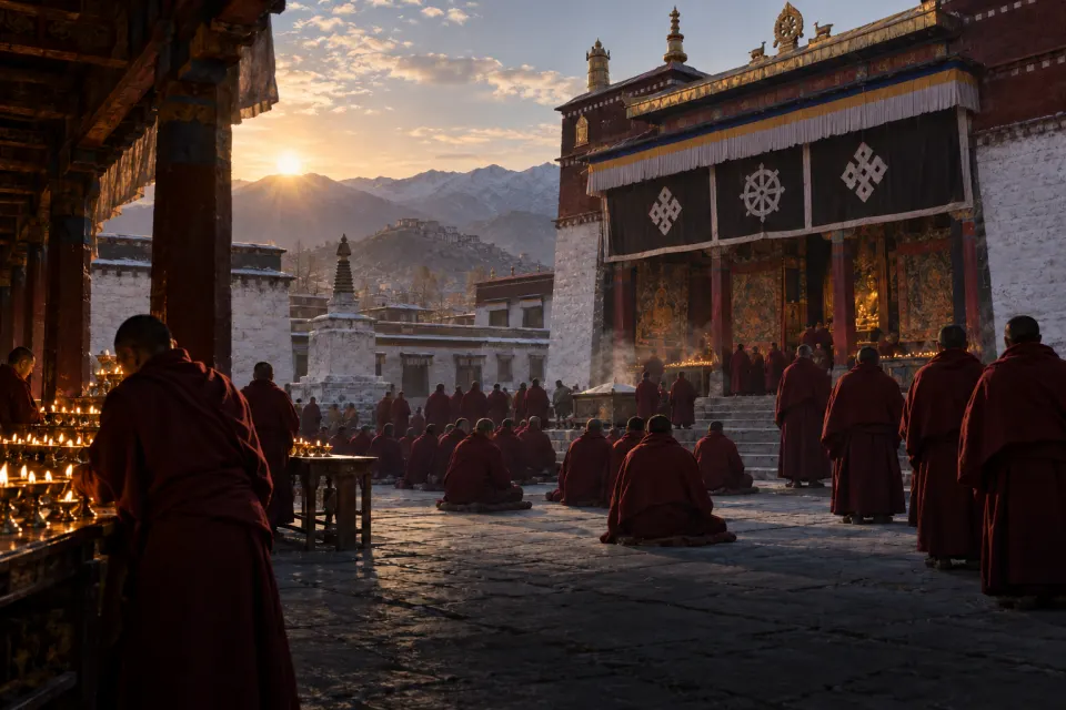 Tsongkhapa's 1409 founding of the Monlam