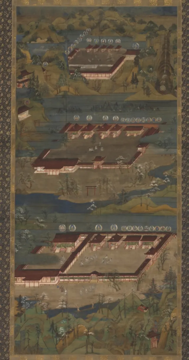 Mandala of the Three Shrines at Kumano