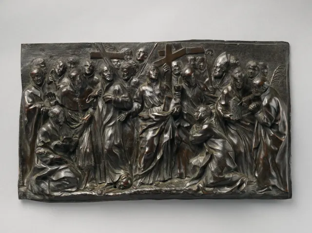 Saint Ignatius Loyola with Saints and Martyrs of the Jesuit Order