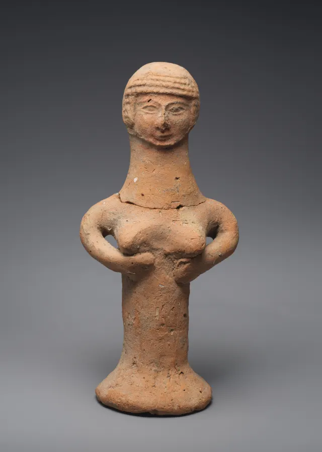 Nude female figure