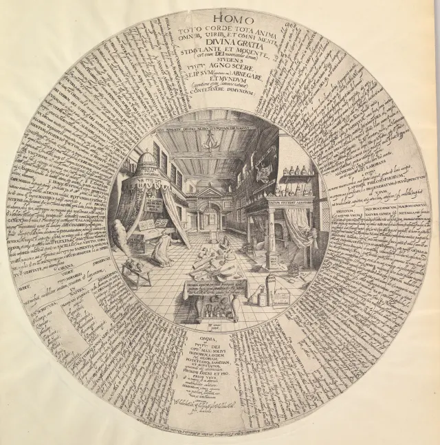 The Alchemist's Laboratory from Heinrich Khunrath, Amphiteatrum sapientiae aeternae