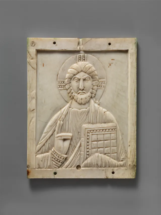 Icon with Christ Pantokrator