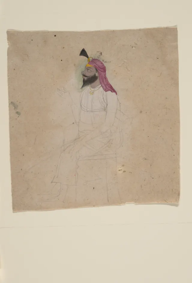 Portrait of a Sikh Noble