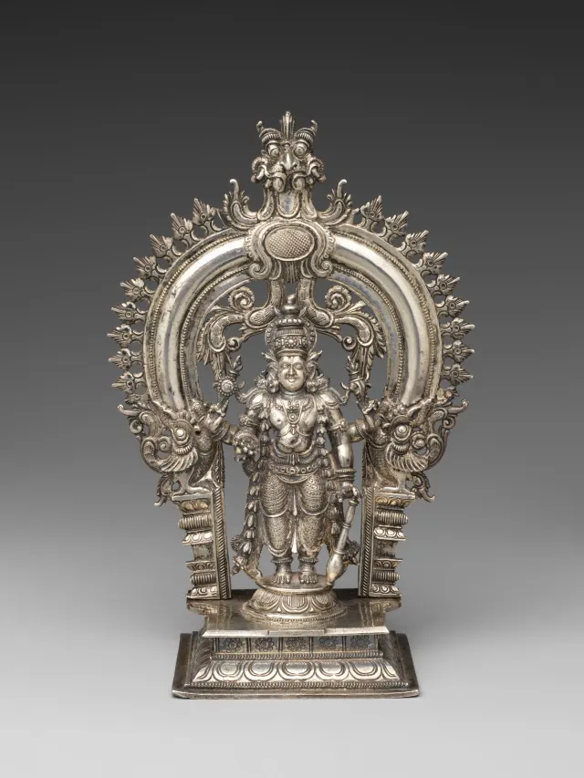 Vishnu enthroned
